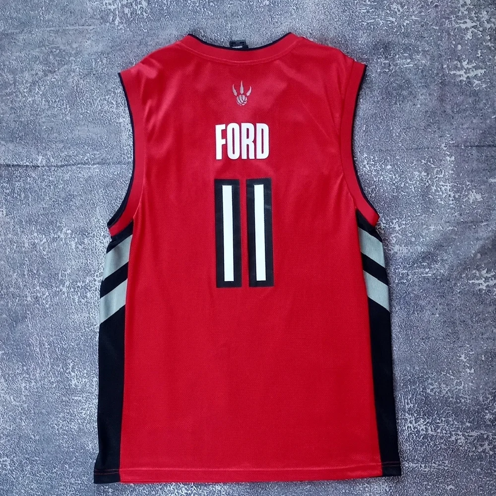 NBA TJ FORD #11 TORONTO RAPTORS BASKETBALL JERSEY - Picture 2 of 9